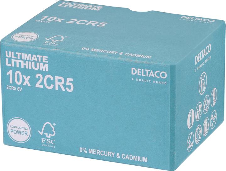 Image du produit Deltaco ULTB-2CR5-10P (10 pcs)
