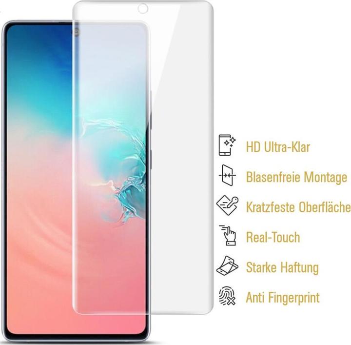 Actual product image Protectorking 3x Panzerfolie Anti-Shock HD Klar (3 Piece, Samsung Galaxy Note 10 Lite)