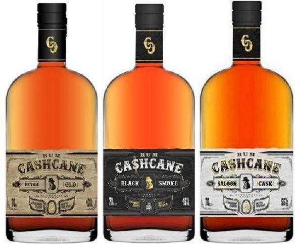Produktbild Cashcane BLACK SMOKE Rum 70 cl / 45 % Karibik (1 x 70 cl)