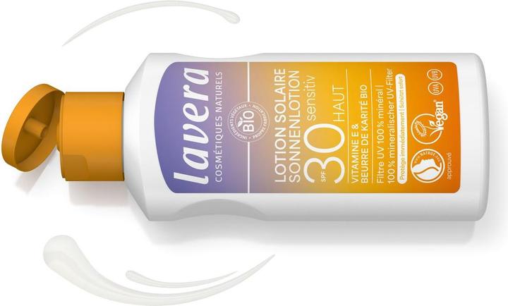 Immagine prodotto Lavera Sonnenlotion sensitiv LSF30 Flasche 100 ml (Crema solare, SPF 30, 100 ml)
