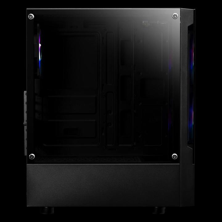 Actual product image Gamdias Boitier Moyen Tour ATX Argus E3 v2 RGB avec panneau vitré (Noir) (ATX)