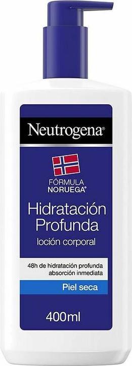 Actual product image Neutrogena Deep Moisturising Body Lotion Dry Skin 400ml (Body lotion, 400 ml)