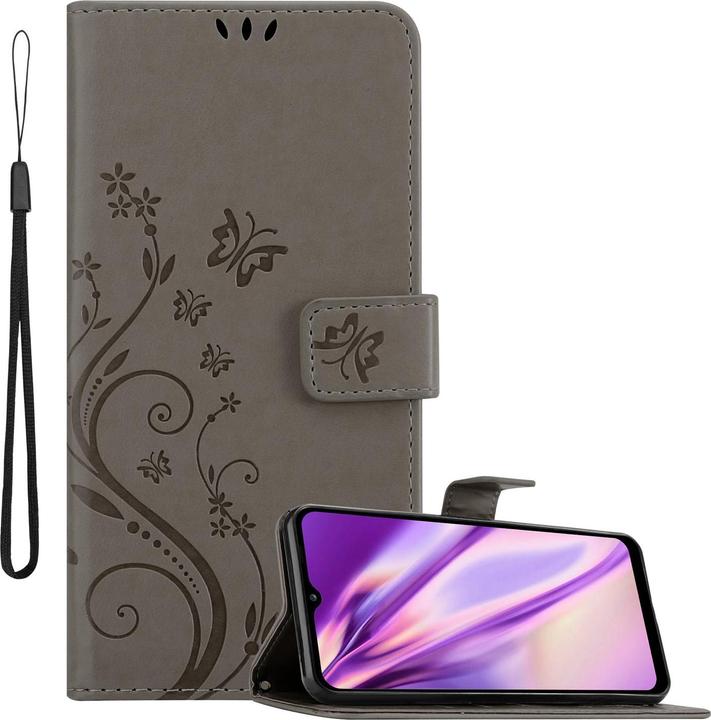 Produktbild Cadorabo Flower Book Cover (Samsung Galaxy M12, Samsung Galaxy A12)