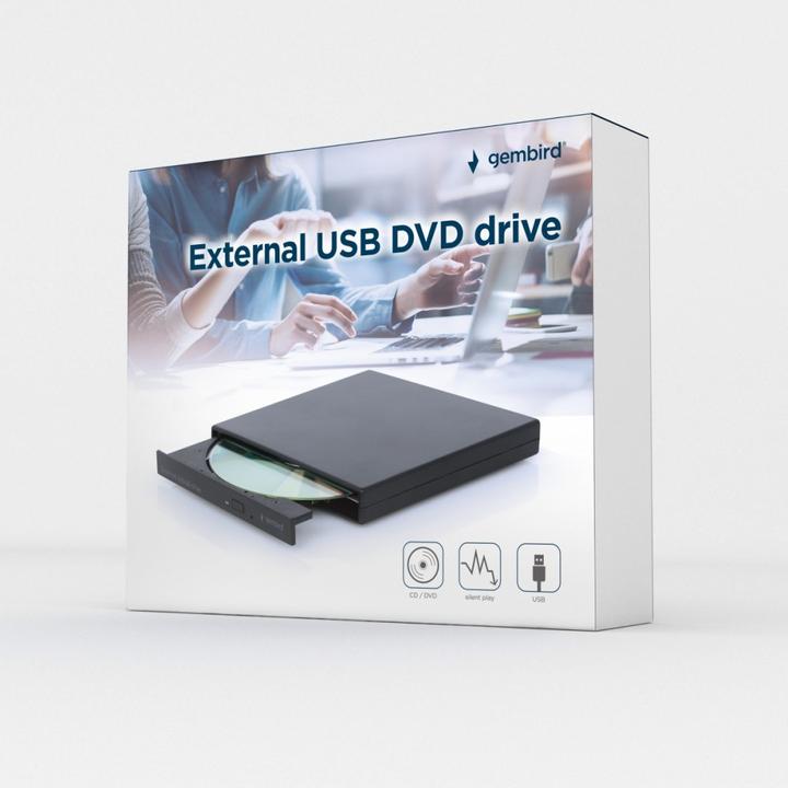 Produktbild Gembird DVD-USB-04 (CD Brenner, DVD Brenner)