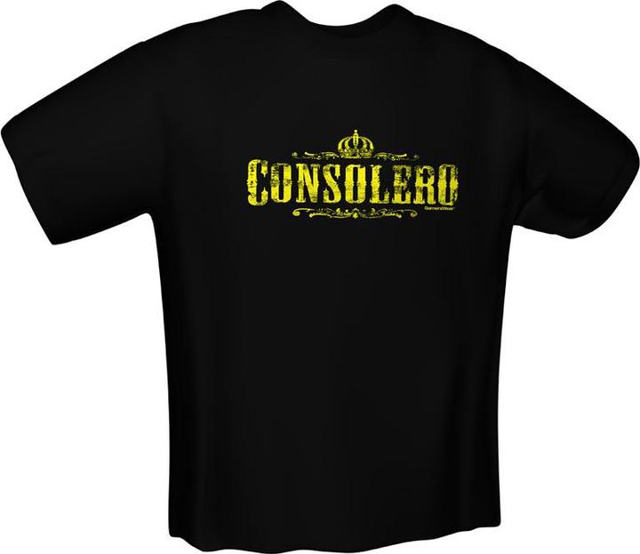 Immagine prodotto GamersWear Abbigliamento sportivo, Maglietta CONSOLERO, Nero (M) (5106-M) (M)