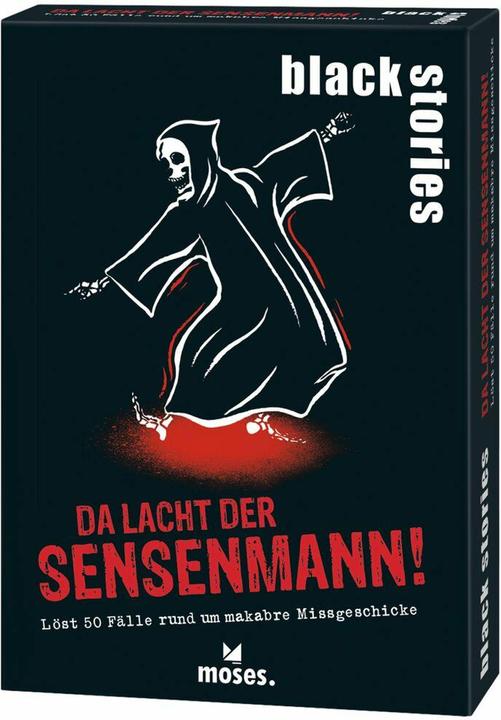 Actual product image black stories The Grim Reaper is laughing! (German)