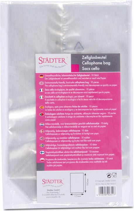 Produktbild Städter Pralinentüten 11,5x19 cm (10 x)