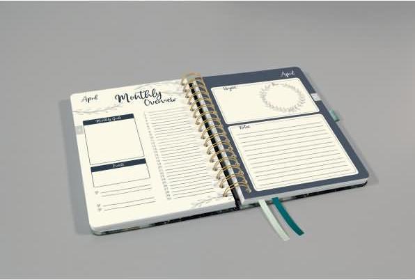 Immagine prodotto Sigel Calendario a spirale (A5, Tedesco, Francese, Inglese, Olandese)