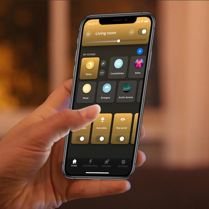 Actual product image Philips Hue Aurelle Basis BT (2200 lm)