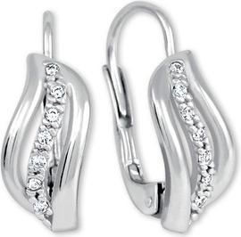 Image du produit Brilio Boucles d'oreilles en or blanc avec cristaux 239.001 00.688 07