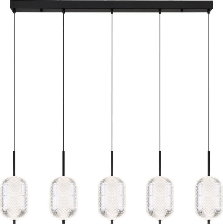 Produktbild Globo Hängeleuchte Metall Schwarz Matt, 1xled