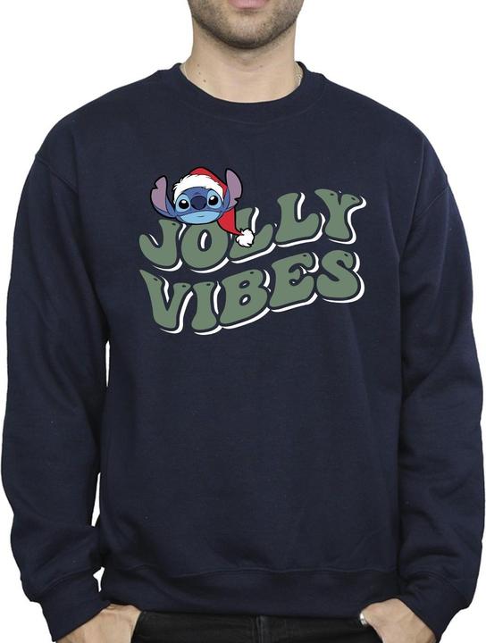 Immagine prodotto Disney Lilo & Stitch Jolly Chilling Vibes Felpa Uomo (XL)