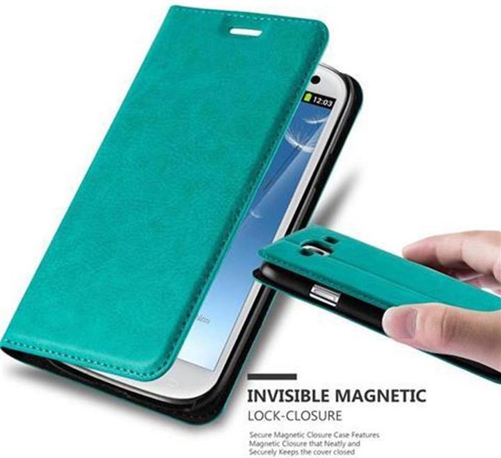 Actual product image Cadorabo Book Invisible Magnet Cover (Samsung Galaxy S3)
