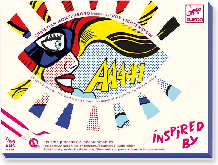 Actual product image Djeco Inspired by superheroes