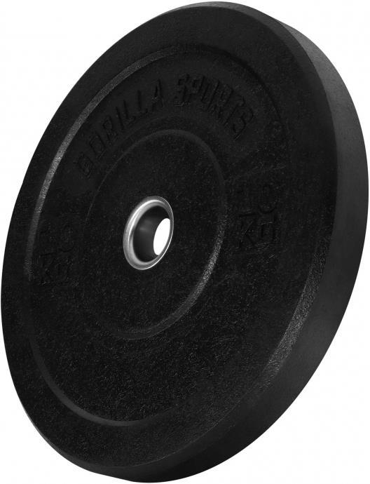 Actual product image Gorilla Sports Weight plate (1 x 10 kg)