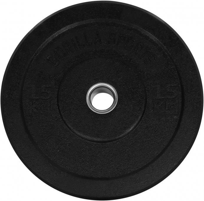 Immagine prodotto Gorilla Sports Piastra di peso (1 x 15 kg)