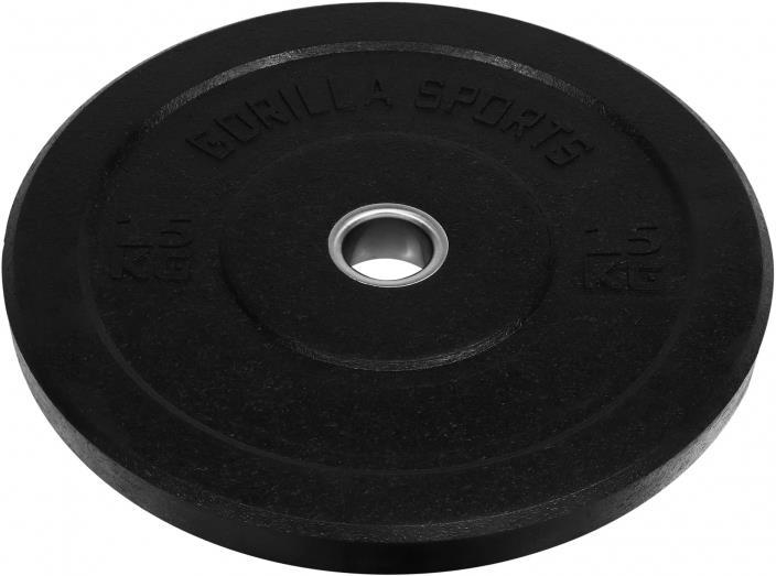 Immagine prodotto Gorilla Sports Piastra di peso (1 x 15 kg)
