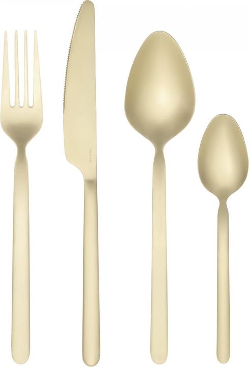 Immagine prodotto Blomus Set di posate Stella nero 16 pezzi (16 Pezzo/i, Set di posate)