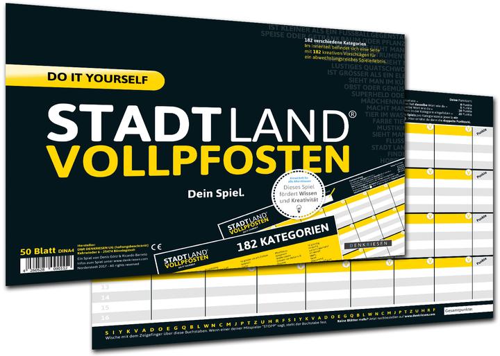 Actual product image Denkriesen City Land Full of Bollocks - Do It Yourself Edition - Your Game (German)