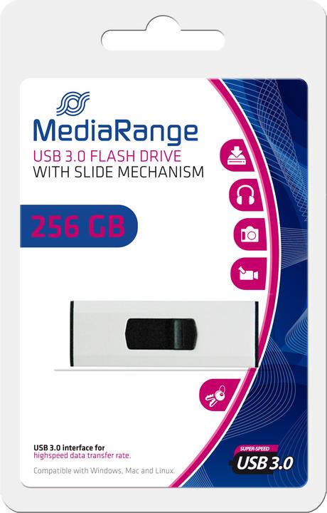 Immagine prodotto MediaRange Chiavetta USB 3.0 (256 GB, USB-A, USB 3.0)