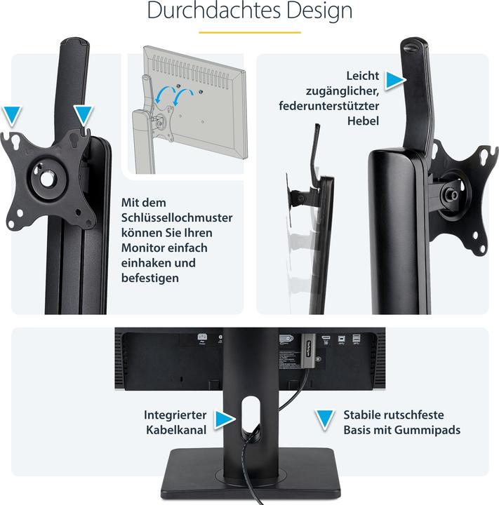 Actual product image StarTech Monitor holder (Table, 34.02")