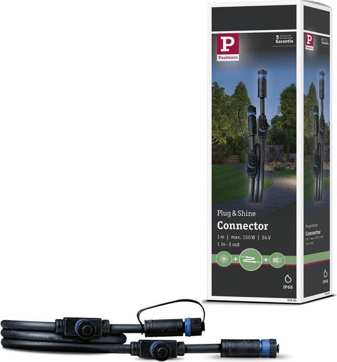 Produktbild Paulmann Outdoor Plug & Shine Kabel 1 in-3 out