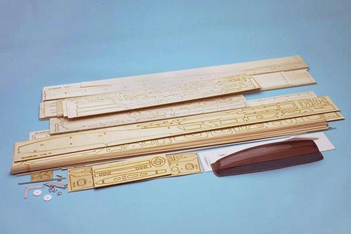 Actual product image Pichler PILOT (OK MODEL) PILOT QB Slope/ 1650mm Wooden Kit (Aerobatics)