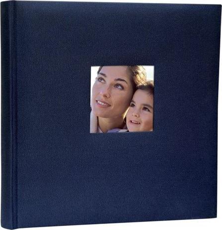 Actual product image ZEP Photo Album OB313130 Cotton Con Velina Blue with 30 pages 31x31 cm