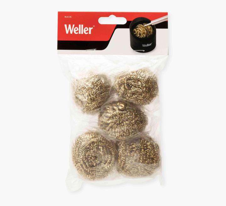 Immagine prodotto Weller Erem Spugna in ottone per pulire le punte di saldatura, 5 pezzi (Prefiltro)