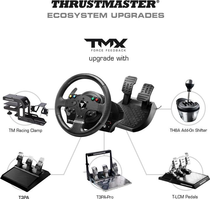Actual product image Thrustmaster TMX Wheel Force Feedback (PC, Xbox One X, Xbox Series X, Xbox One S, Xbox Series S)