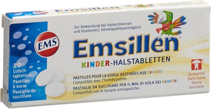 Produktbild Emser Emsillen Kinder-Halstabletten Vanille Stk (1 Stück)