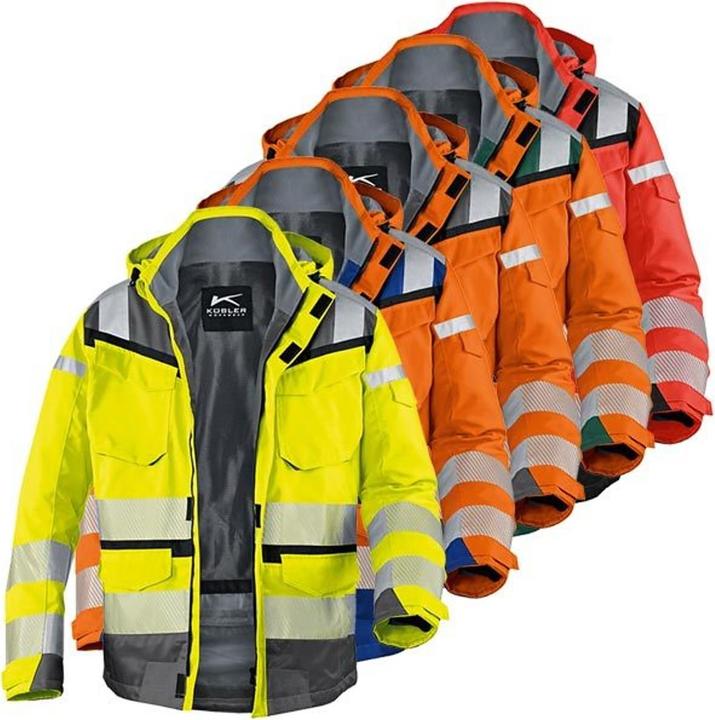 Actual product image Kübler Sympatex® high-visibility weather jacket 1307 (M)