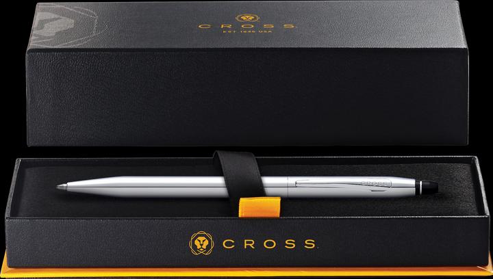 Produktbild Cross Kugelschreiber Click Glanzchrom Geschenkbox (Chrom, 1 x)
