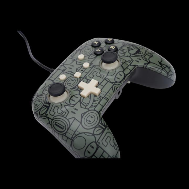 Actual product image PowerA Pro Controller con Filo - Power Up Mario (Switch)