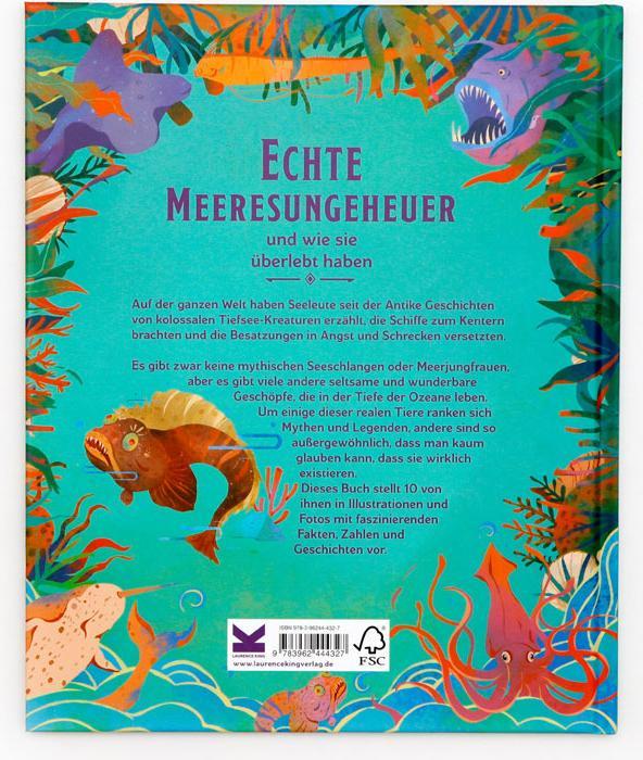 Produktbild Echte Meeresungeheuer (Deutsch, Jianan Liu, Anita Ganeri, Frederik Kugler, 2024)