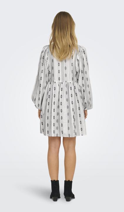Produktbild JdY Normal geschnitten Schluppenkragen Elastische Bündchen Midikleid Kleid (L)