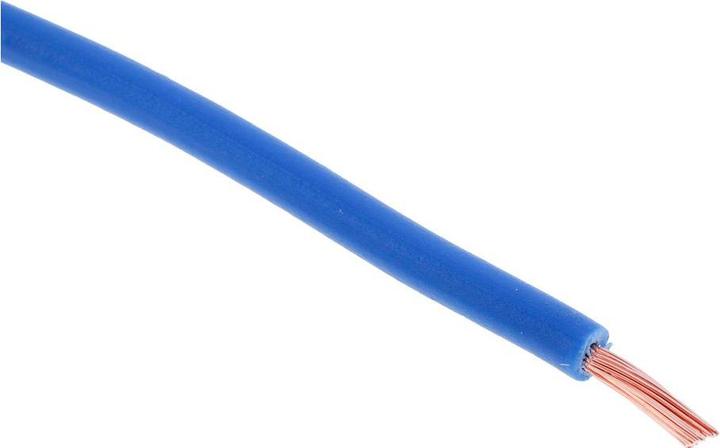 Produktbild Rs Pro Normierte Aderleitung Ø 3mm / 1 mm² Kupfer, Blau 32 / 0,2 mm Litzen, 100m (100 m)