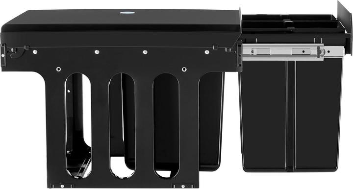 Image du produit tectake Abfallsammler Ashlyn, 3-fach Trennung, 31L, Teleskopschienen (31 l)