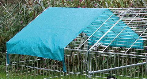 Actual product image Kerbl Outdoor enclosure for rodents and poultry