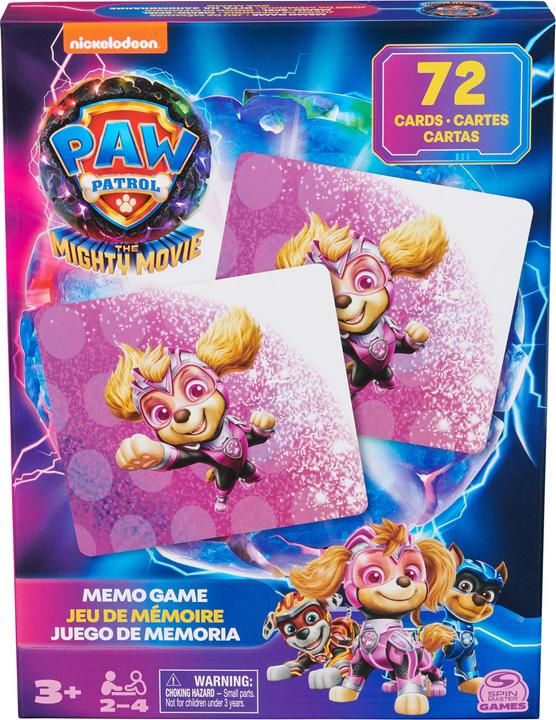 Actual product image Spin Master CGI KGM PAW Movie2 MemoGm 72pc GML