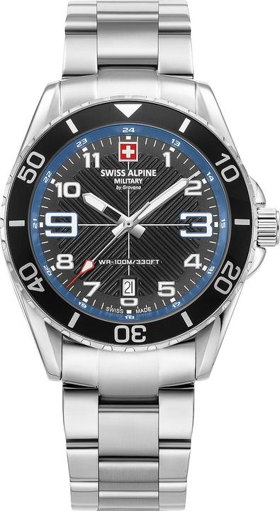Actual product image Swiss Alpine Military 7029.1135 Raptor men's watch 42mm 10ATM (Swiss made, 42 mm)