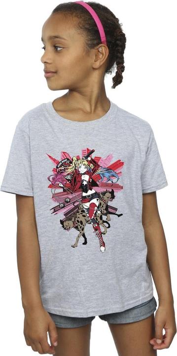 Immagine prodotto Harley Quinn Hyenas Maglietta Ragazze (140, 146)