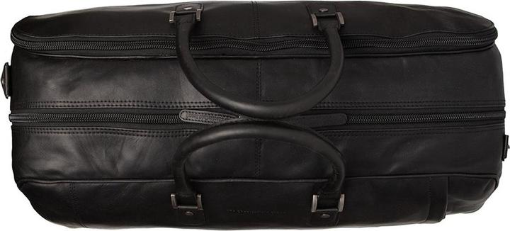 Actual product image The Vegan Cow Chesterfield Brand Leren Trolley Reistas Zwart Jayven (42 l)