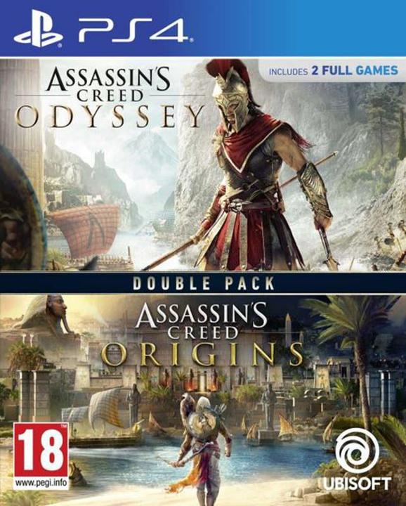 Ubisoft Assassins Creed Odyssey + Origins Double Pack (PS4, DE)