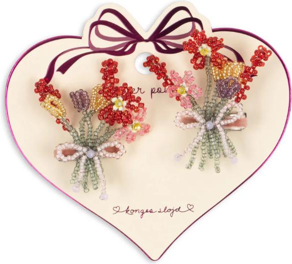 Image du produit Konges Slojd 2Pack Haarspangen Pearly Flower