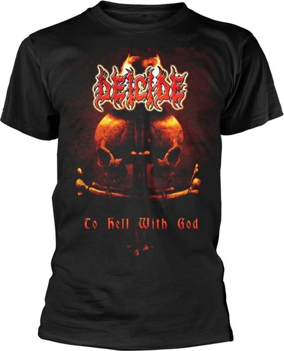 Image du produit Universal Textiles T-shirt adulte unisexe "To Hell With God" (Au diable Dieu) (XL)