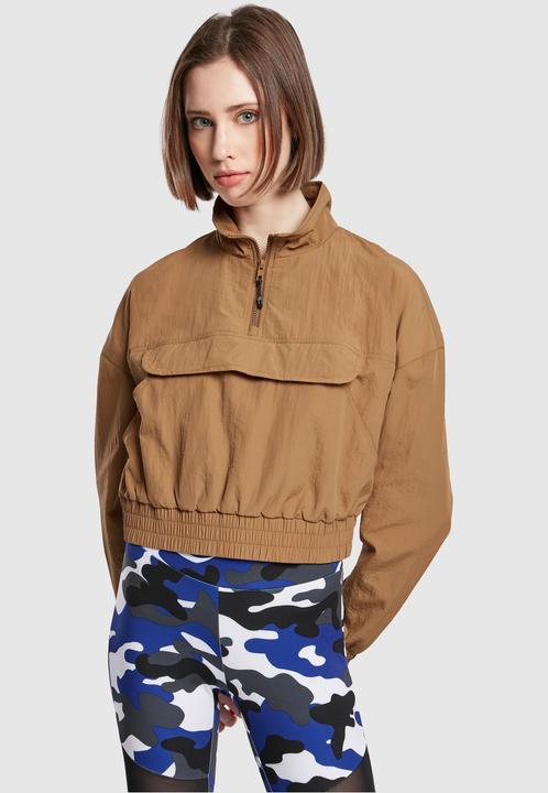 Image du produit Urban Classics Ladies Cropped Crinkle Nylon Pull Over Jacket (M)