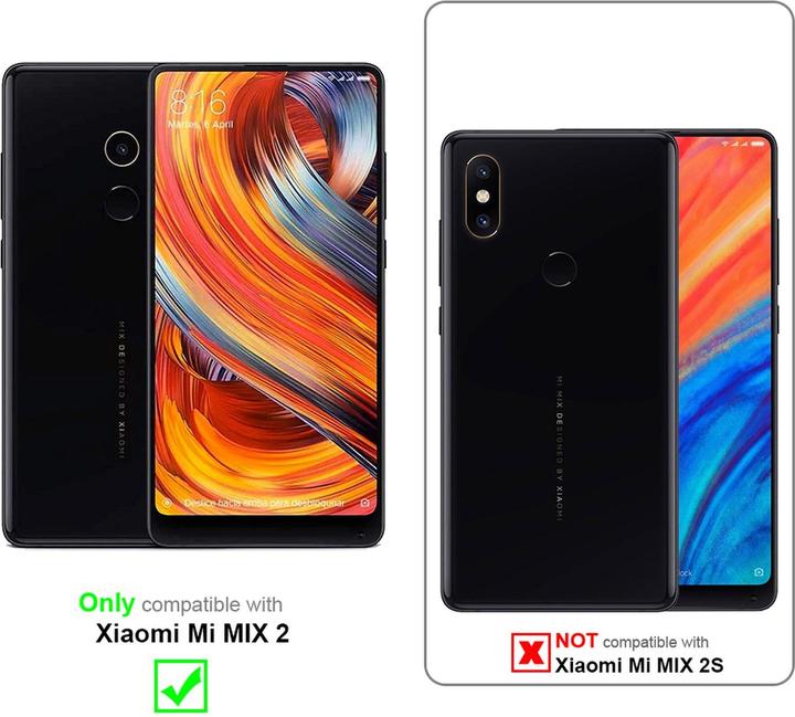Actual product image Cadorabo TPU Matt Metallic Cover (Mi Mix 2)