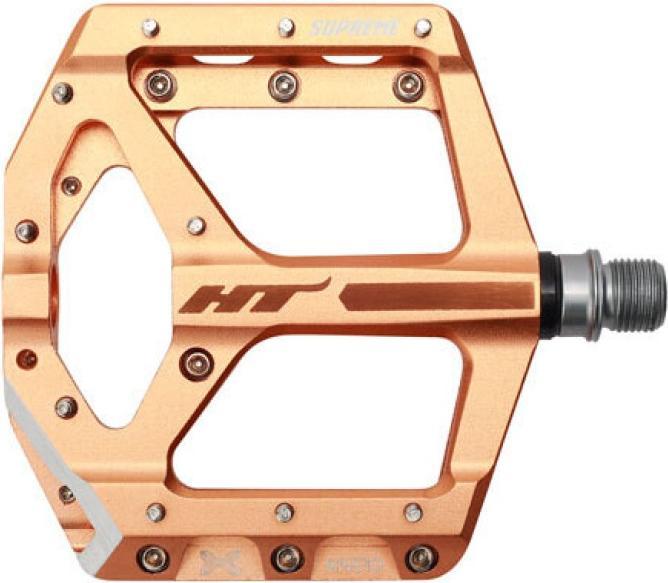 Actual product image HT ANS10 Supreme Flat Pedal rose gold