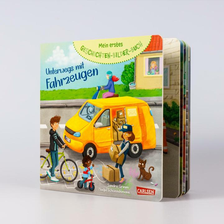 Produktbild Mein erstes Geschichten-Bilder-Buch: Unterwegs mit Fahrzeugen (Deutsch)